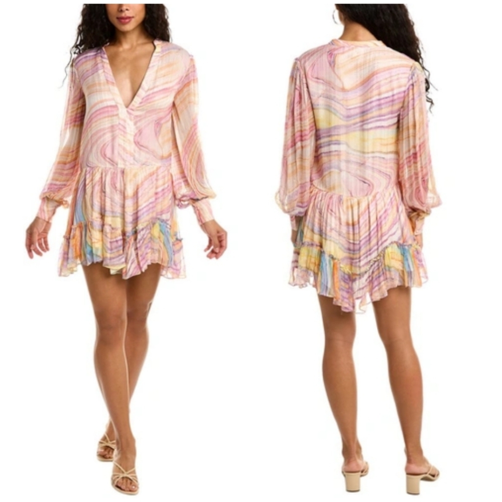 NWT Rococo Sand Eira Mini Dress - Picture 2 of 9